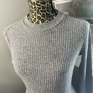Long Sleeve Marled Dress